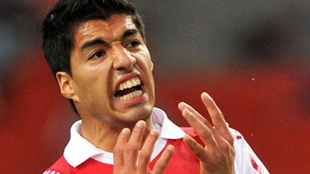 Volatile: Luis Suarez's early days at Liverpool filled with controversy.