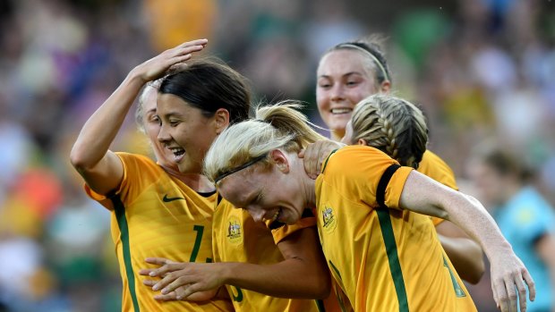 Ready to host: The Matildas could have home field advantage in 2023. 