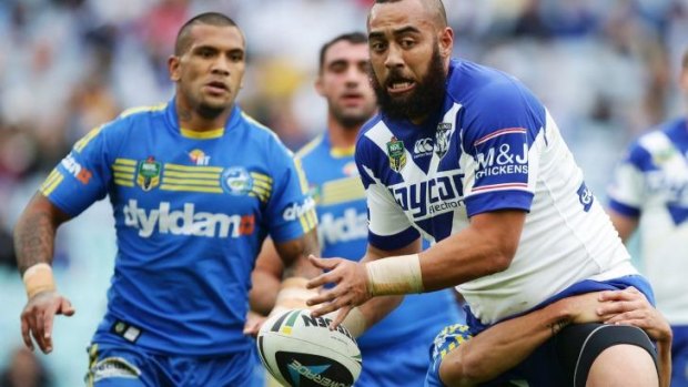 Man in demand: Canterbury are looking to retain skilful prop Sam Kasiano.