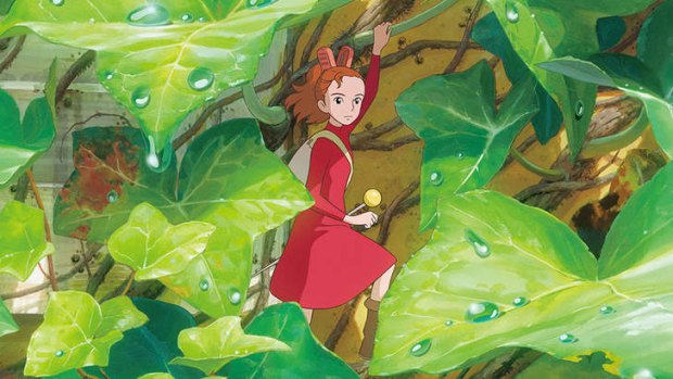 A scene from <i>Arrietty</i>.