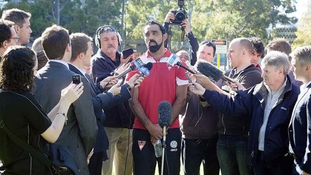 The Adam Goodes incident has put the issue of abuse during AFL matches in the limelight.