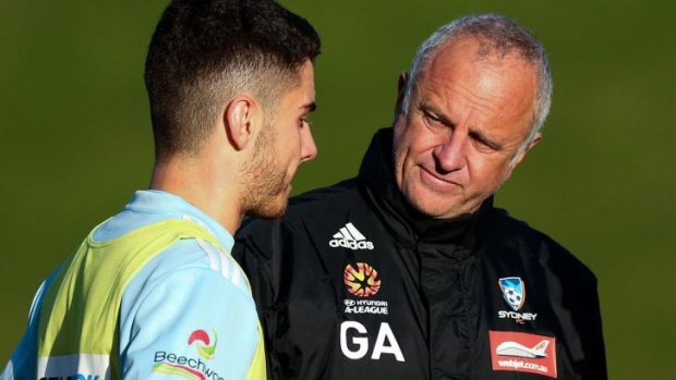 "I have ever been afraid to give young players a chance": Sydney FC coach Graham Arnold on new recruit Christopher Naumoff.
