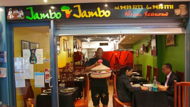 Convivial ... Jambo Jambo African Restaurant.