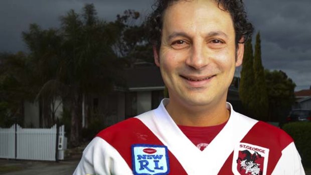 Head of St George Dragons supporters club in Melbourne, George Georgiou.