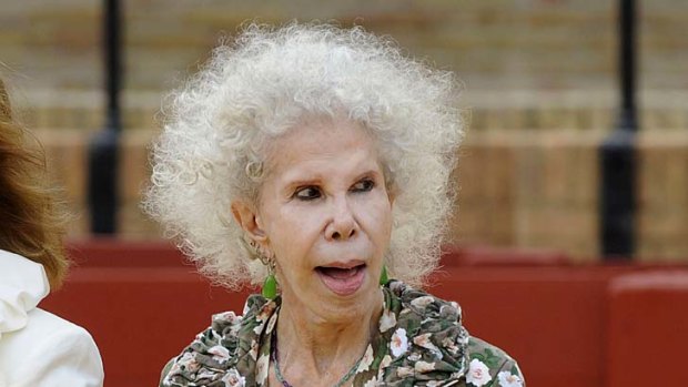 Controversy ... the Duchess of Alba.