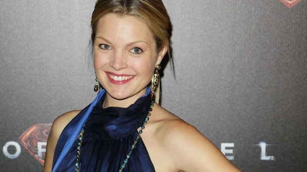 Clare Kramer at the 'Man Of Steel' premiere this week.
