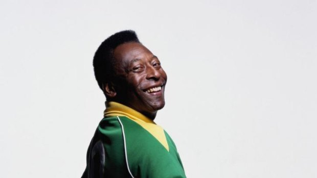 Beautiful game: Pelé is a three-time World Cup winner who can still draw a crowd anywhere in the world.