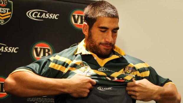 "You've got to respect him for his decision. Obviously he thinks it's best for his career" ... New Zealand's Nathan Fien on James Tamou's (pictured) decision to play for Australia.