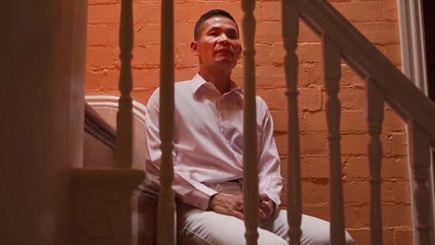 Guilty &#8230; Philip Leung at home in Alexandria in March.