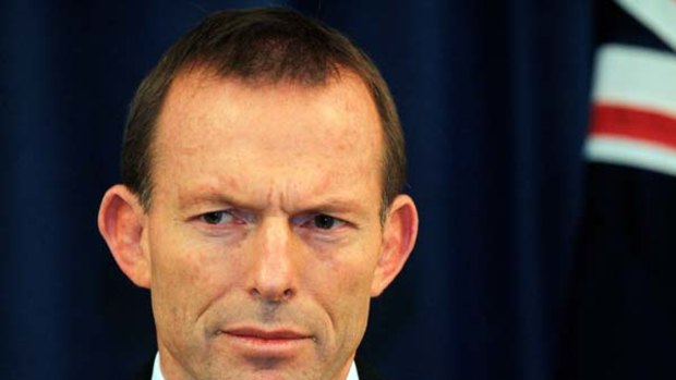 Tony Abbott ... agrees the comments were too much on the day of the funerals.