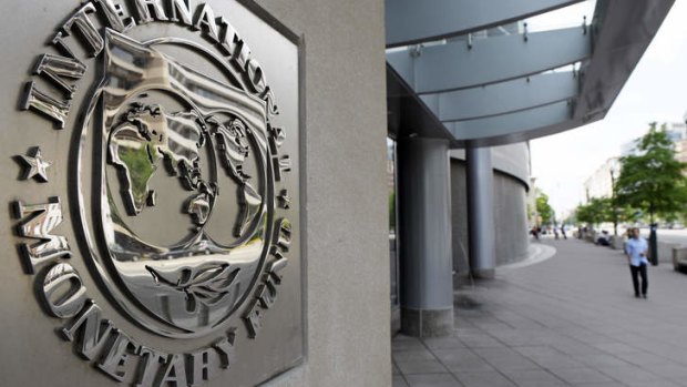 The IMF's outlook for Europe says the region will remain in recession this year.