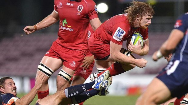 Queensland Reds backrower Ed Quirk.