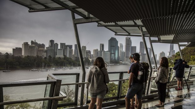 Brisbane could be in for a rainy afternoon on Wednesday.