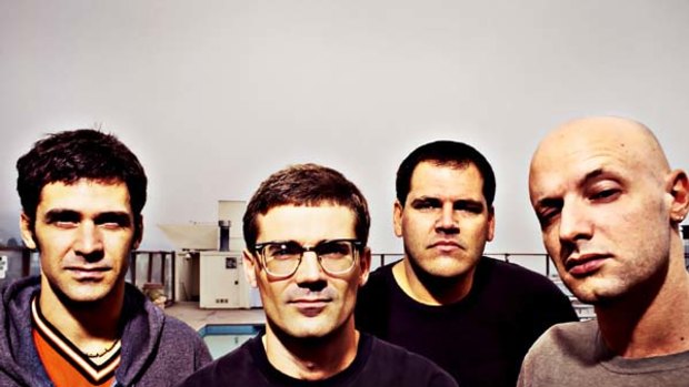 Bill Stevenson (second right) says Descendents  may release new material next year.