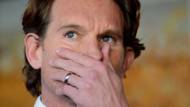 A suspension for James Hird is still on the table.