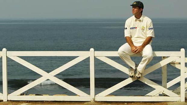 Looking back: Ricky Ponting, who did not want to dwell on his career too much.