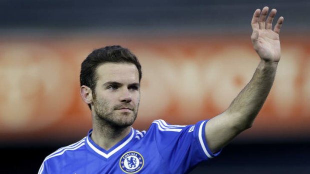 Sad to go: Juan Mata's transfer to Manchester United has upset Chelsea supporters, who admired his class on and off the pitch.