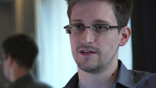 Change of heart: Edward Snowden.