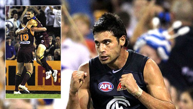 Setanta O'hAilpin kicked four goals, but it was not enough for the Blues, who were overrun by Jonathan Brown and, to a lesser extent, Brendan Fevola.