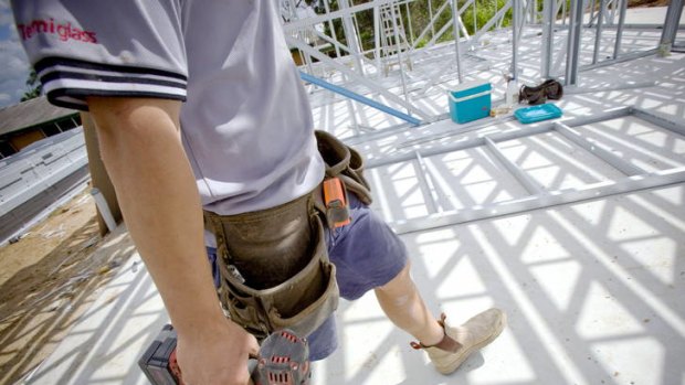 Confidence levels in the construction industry in Victoria were the lowest of the mainland states, according to a Property Council and ANZ bank survey.