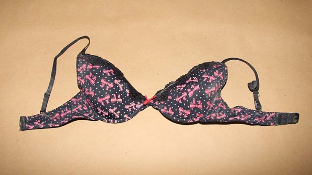 A bra police found in Byfield National Park, north of Rockhampton, as part of an investigation into a suspected double murder.