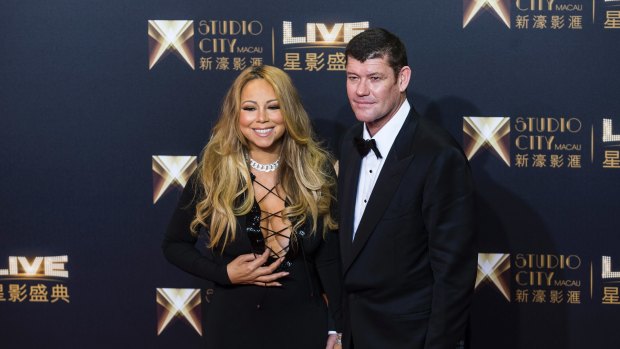 Both Mariah Carey and James Packer are not known for subtle weddings.