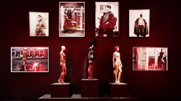 On display: <i>The Fashion World of Jean Paul Gaultier: From the Sidewalk to the Catwalk</i> at the National Gallery of Victoria.