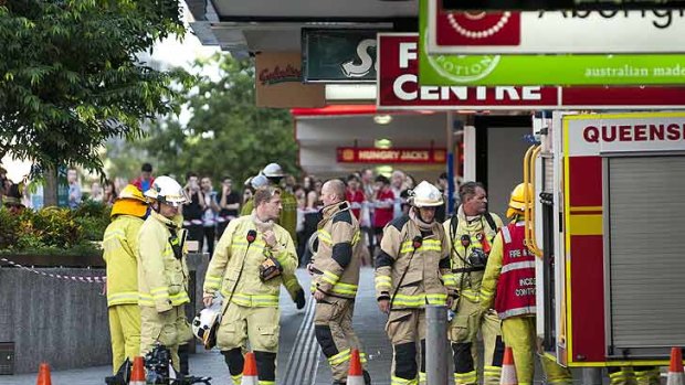Firefighters responded to a call at Jo-Jo's restaurant in Queen Street on Saturday afternoon, March 24.