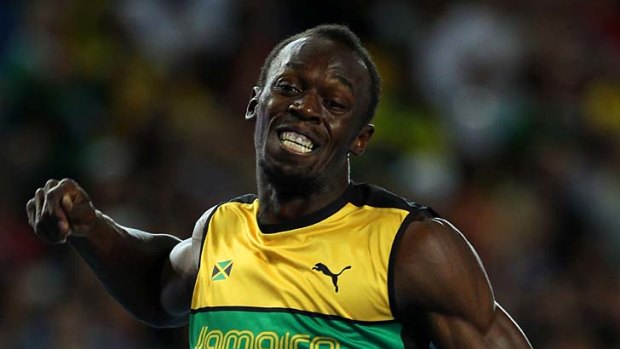 World's fastest man ... Usain Bolt.