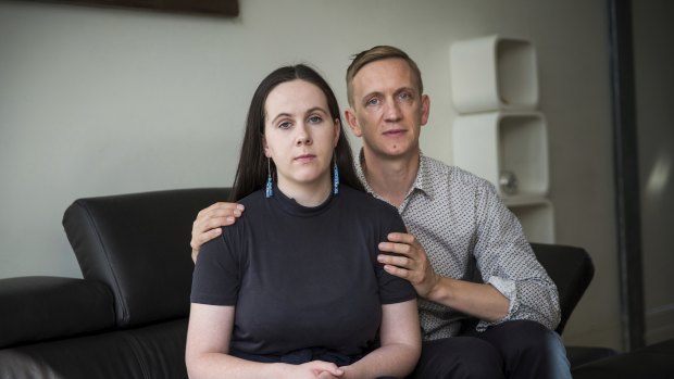 Labor backbencher Julian Hill and his daughter, Elanor.