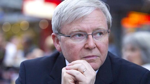 Kevin Rudd: 'There comes a time in every politician's life when their family says enough is enough.'