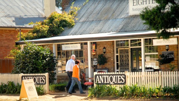 Old stuff: Antique shop at Berrima.