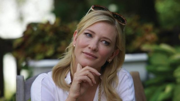 Caught in the storm: Cate Blanchett in Woody Allen's <i>Blue Jasmine</i>.