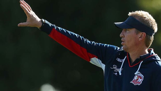 Who's that? Trent Robinson has certainly answered the queries as Sydney Roosters coach.