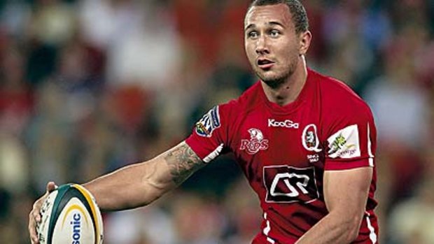 Quade Cooper had a stand-out season for the Reds at five-eighth after Barnes vacated the position to move to the Waratahs.