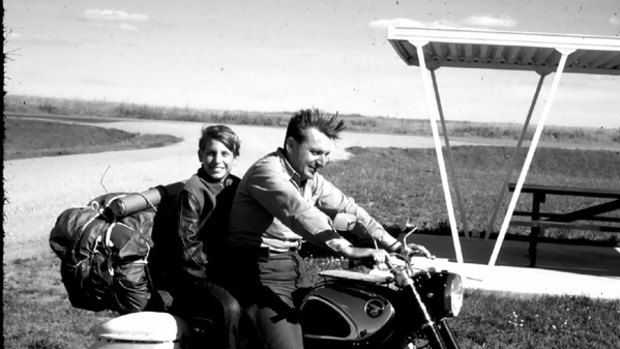 Robert Pirsig (above with his son, Chris) wrote in Zen and the Art of Motorcycle Maintenance of the virtues of showing "old-fashioned gumption" towards technology.