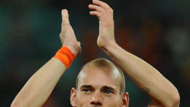 No problems ... Wesley Sneijder