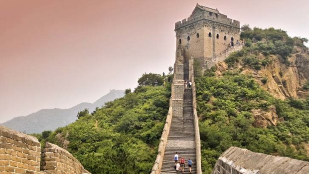 Get active ... climb the Great Wall of China on a shore excursion.