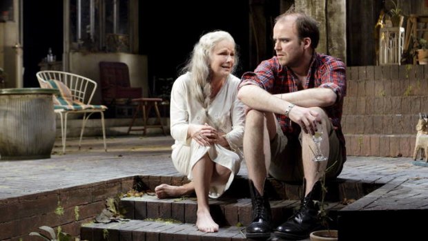 "Unprecedented success" ... Julie Walters as Judy Haussman and Rory Kinnear as Nick Haussman in <i>The Last of the Haussmans</i>, part of the National Theatre Live program that will show in cinemas.