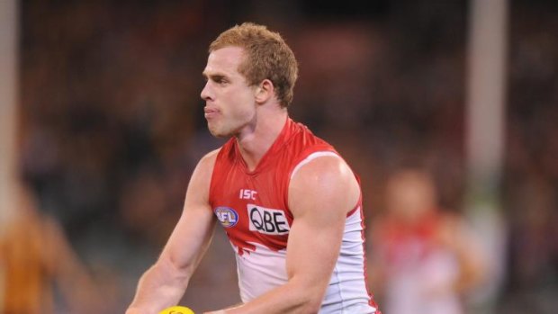 Highly regarded young midfielder Tom Mitchell. If the Swans can keep him in the fold, he could be a cornerstone of future flag challenges.