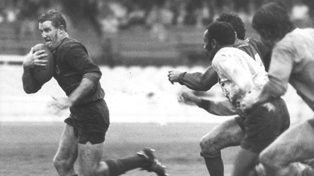 New pursuit &#8230; Sydney to Hobart skipper Mick Martin playing for Sydney against a World XV in 1981.