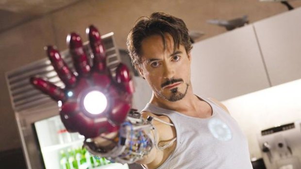Robert Downey Jr. in Iron Man 