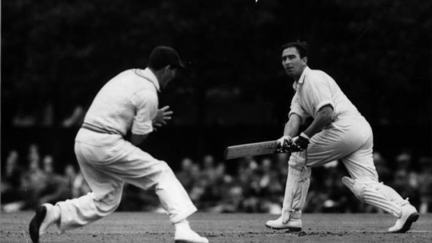 Denis Compton scored 17 centuries for England and played 57 times for Arsenal.