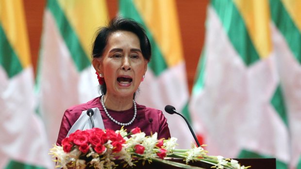 Myanmar's State Counsellor Aung San Suu Kyi has promised offenders will be brought to justice.
