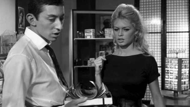 Generating steam: Serge Gainsbourg and Brigitte Bardot combined for one of the most celebrated ''love'' songs.
