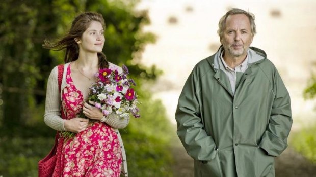 Romp in the French countryside ... Gemma Arterton and Fabrice Luchini.
