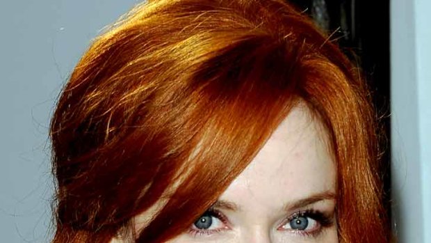 Christina Hendricks ... fluttering her Latisse-fuelled lashes