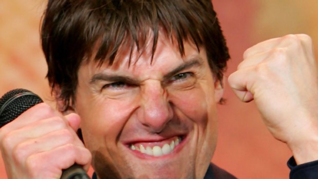 Scientology's poster boy ... Tom Cruise.