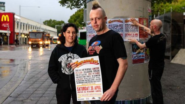 DansonFest: Craig McMillan, with Penelope Foudoulis and Graeme Syms are the organising a punk rock festival to celebrate the memory of murdered friend Nicolas Sofer-Shreiber.