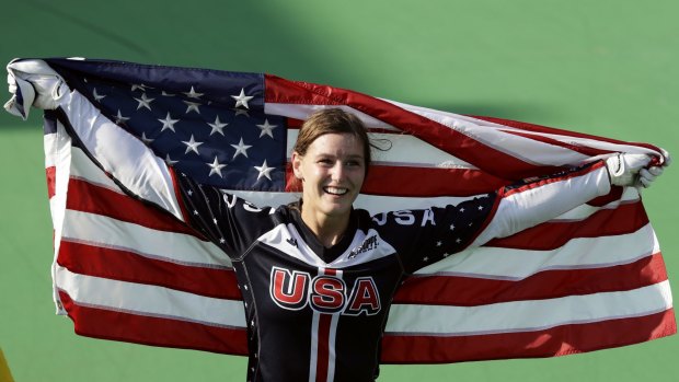 Willoughby's American fiancee Alise Post won BMX silver in Rio.
